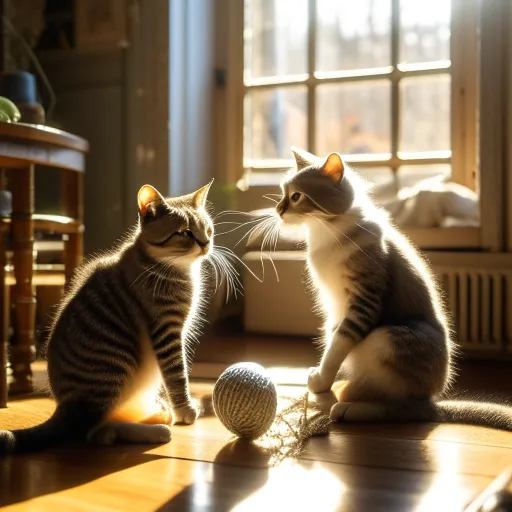 7 удивительных примет, связанных с наличием двух котов в доме
