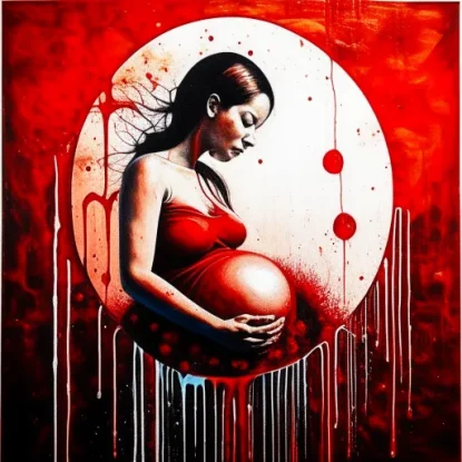 К чему беременной снится кровь: толкование сновидений