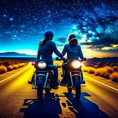 12 Толкований снов о поездке на мотоцикле с парнем
