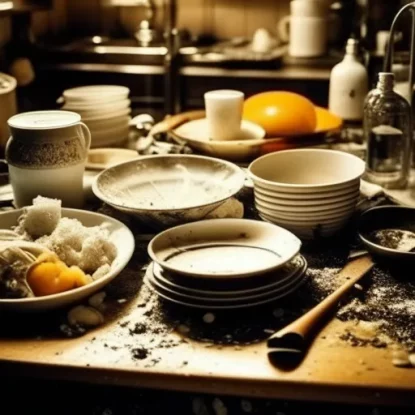9 Толкований снов о грязной посуде
