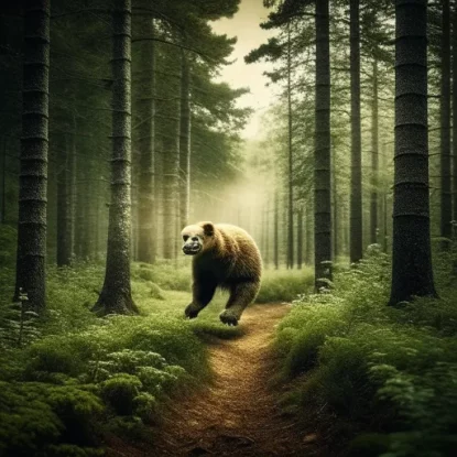 6 толкований снов, когда медведь убегает от вас