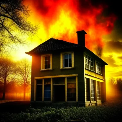 13 толкований снов о сгоревшем доме