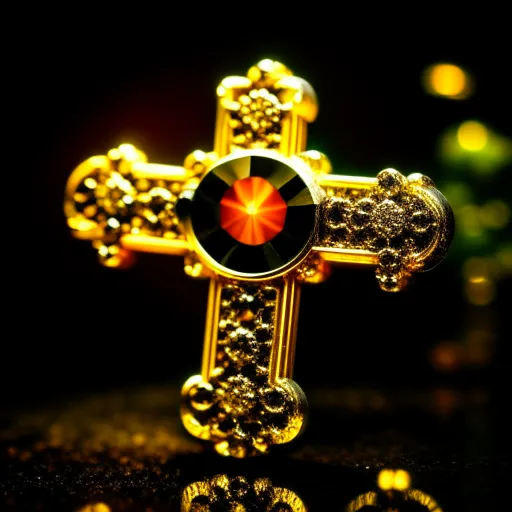6 толкований снов о золотом крестике с камнями