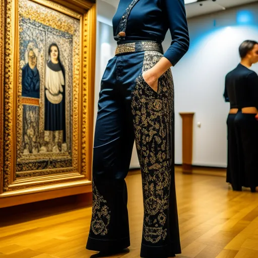 Можно ли на православную выставку в брюках?