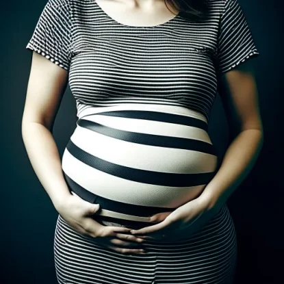 6 примет о полоске на животе при беременности