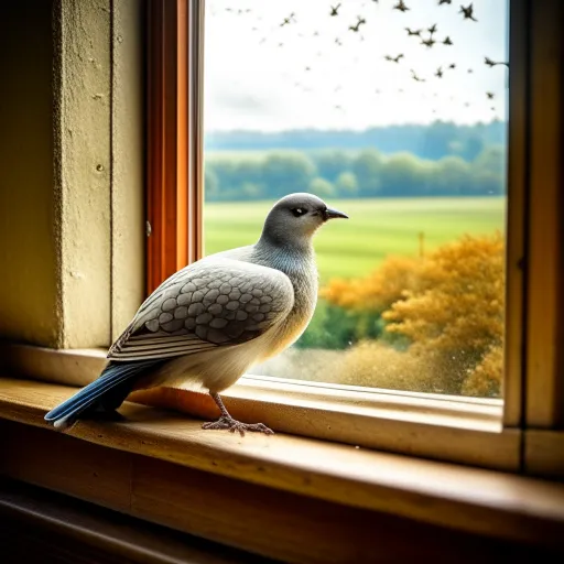Особенности приметы, если голубь сел на окно