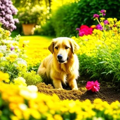 Почему собака роет землю: 8 интересных примет