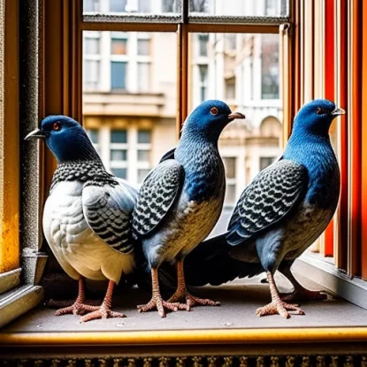 Приметы: 8 голубей на окне, которых нельзя игнорировать