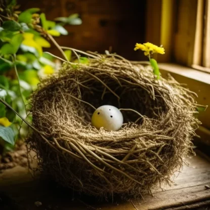 Птичье гнездо в доме: 7 примет, которые стоит знать