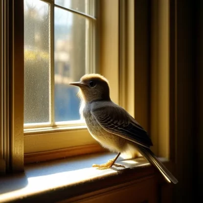 Приметы, связанные с птицей, залетевшей в окно