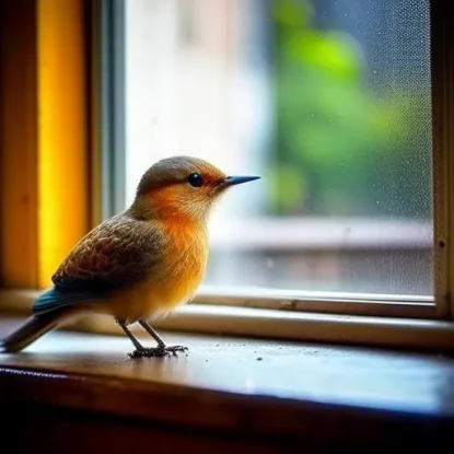Птица залетела в дом через дверь: 11 удивительных примет, которые она несет с собой